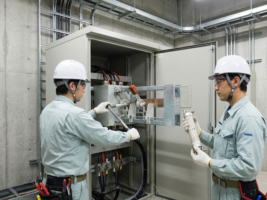 LBS（高圧交流負荷開閉器）工事