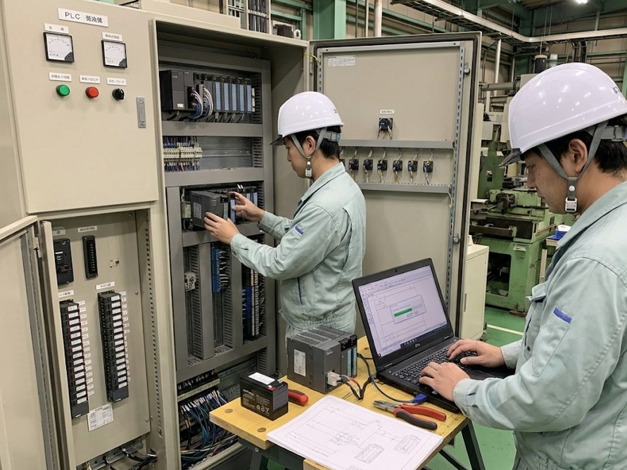 PLCユニット換装工事