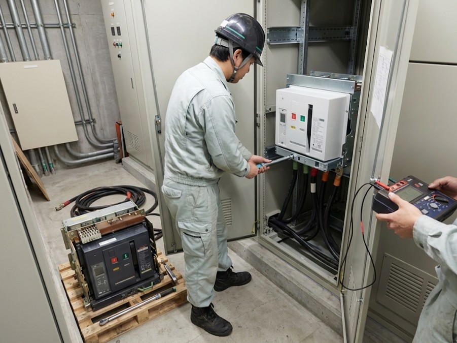 VCB（真空遮断器）工事