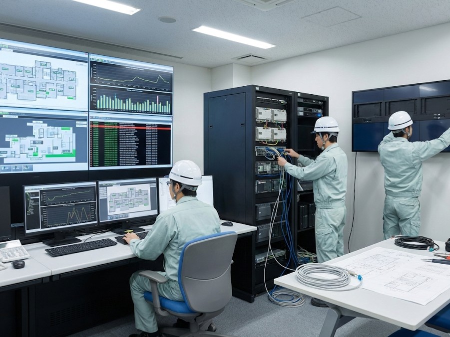 中央監視・統合管理設備工事