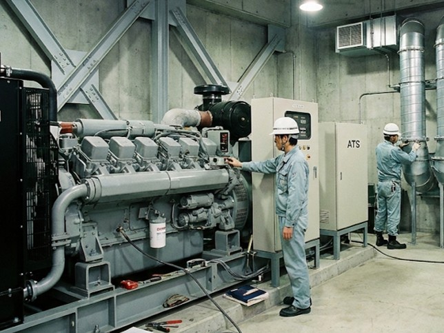 発電機設備工事